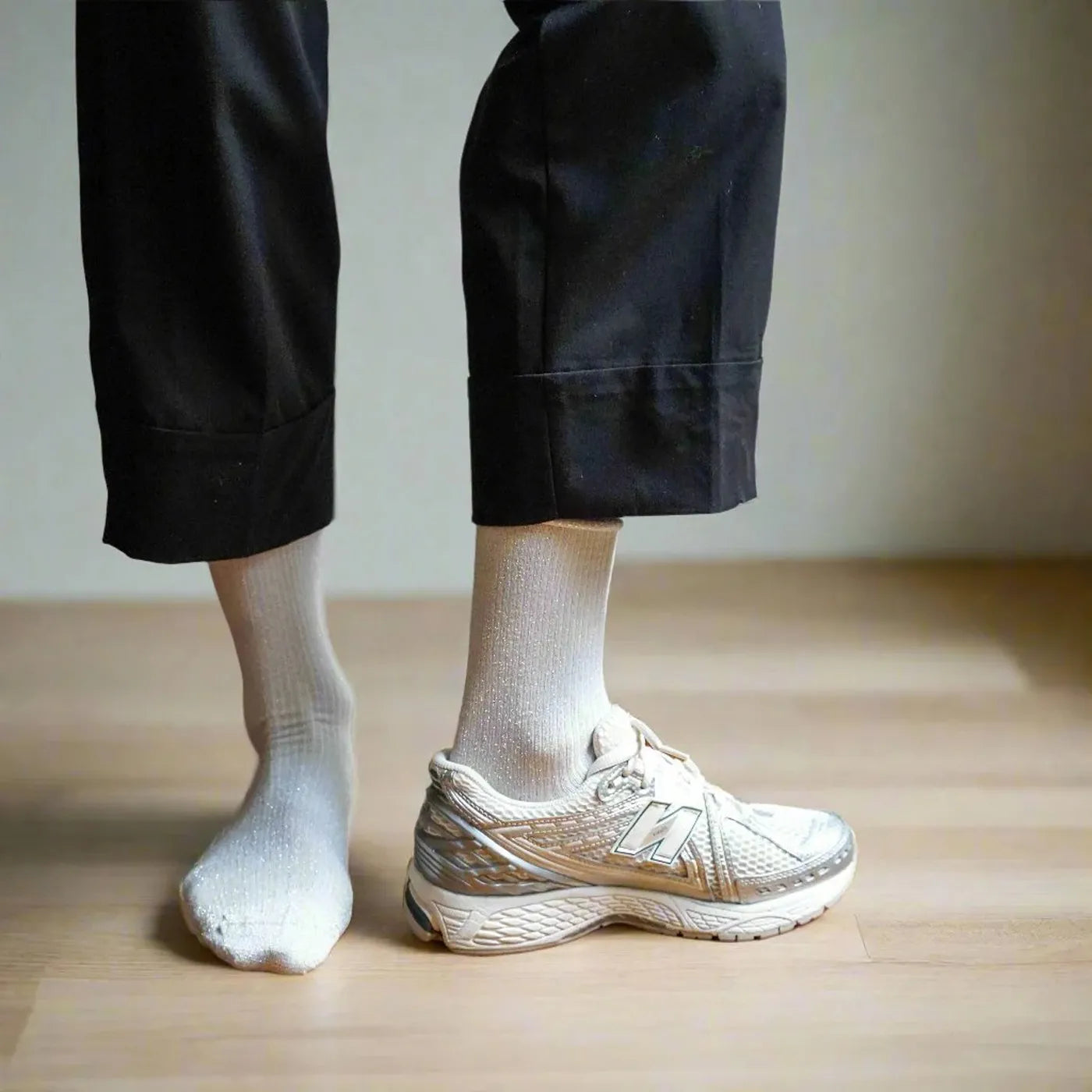 Produktbild Glitter Socks - White