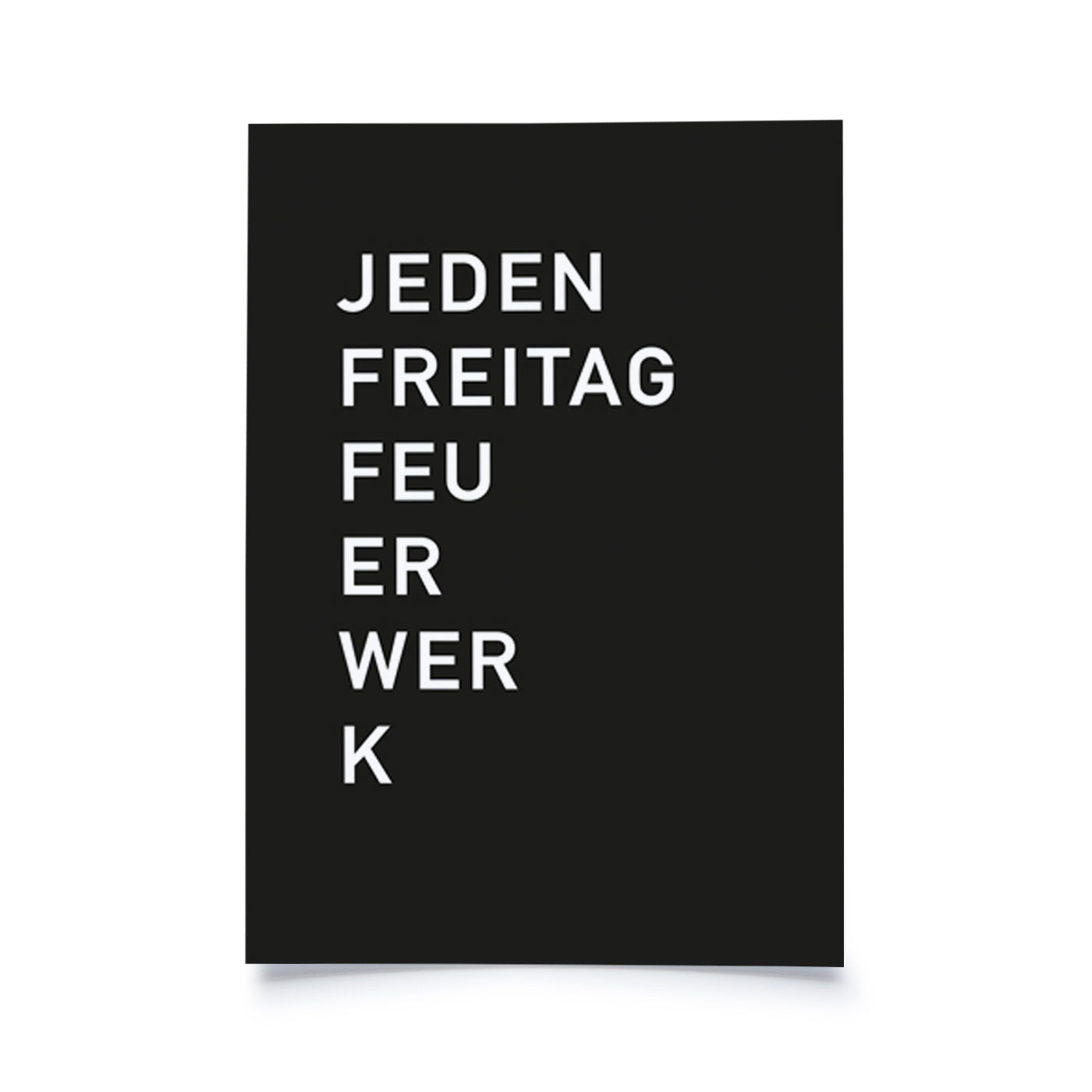 Produktbild Jeden Freitag Feuerwerk