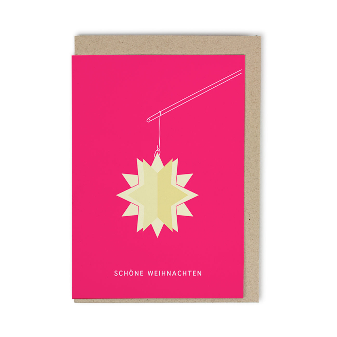 Produktbild Sternlaterne pink - Schöne Weihnachten