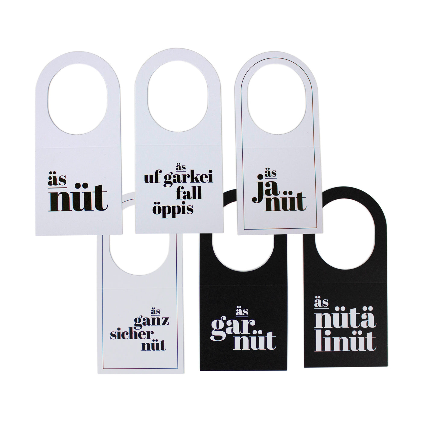 Produktbild-Doch öppis - Flaschenanhänger