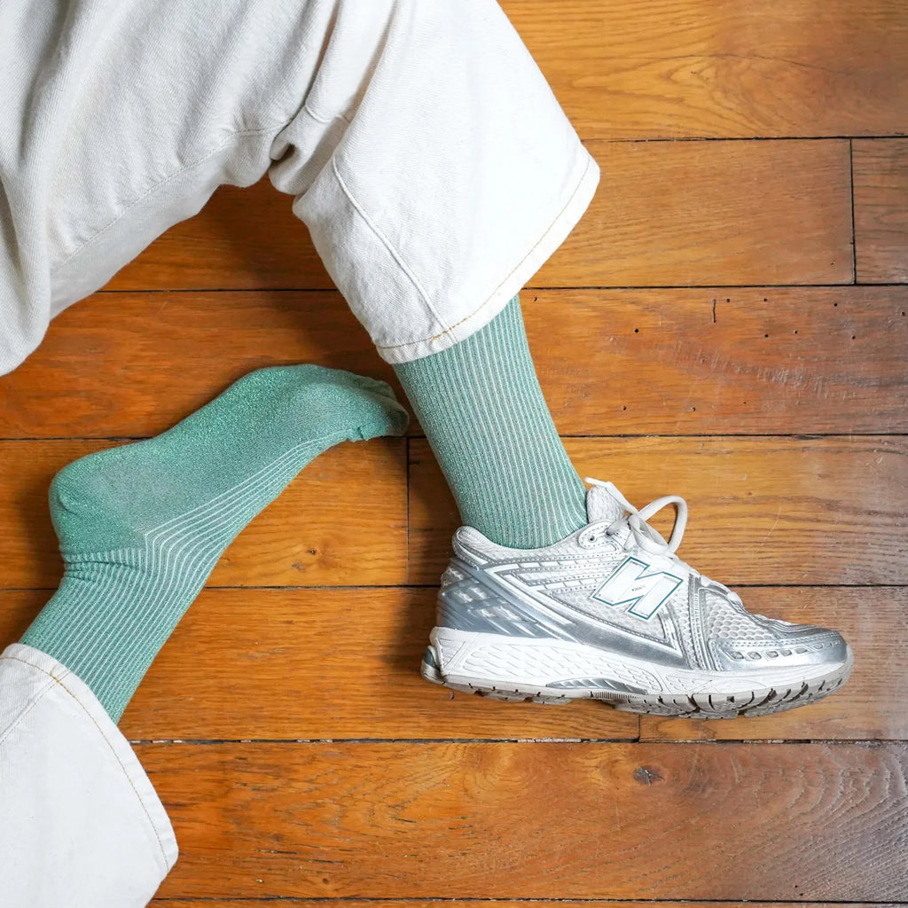Produktbild Glitter Socks - Mint Green