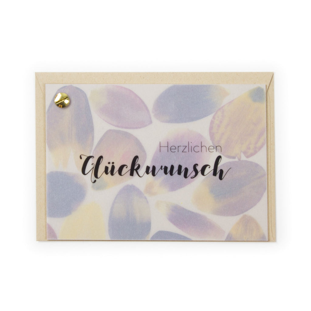 Produktbild-Flower Press - Herzlichen Glückwunsch