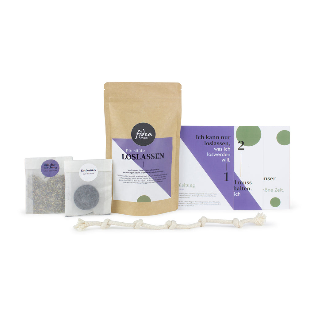 Produktbild-Ritualtüte - Loslassen