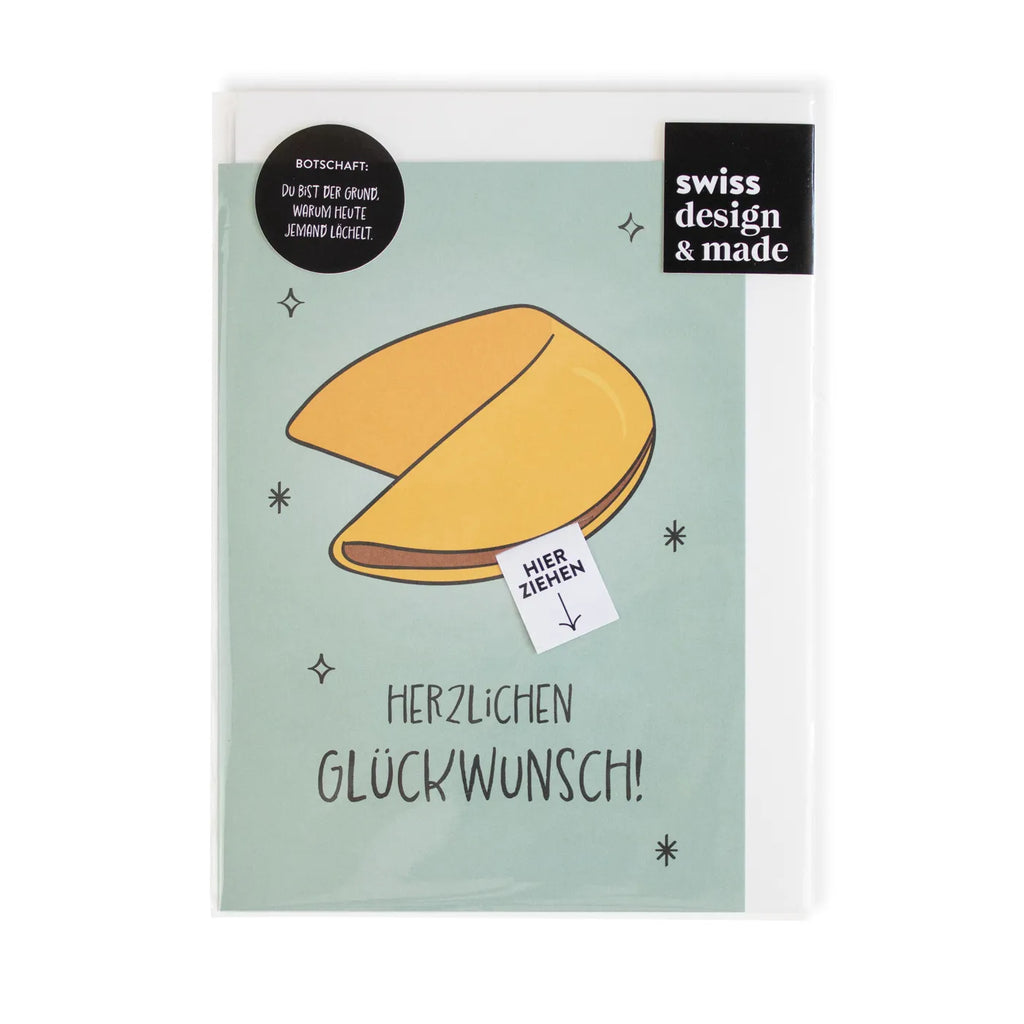 Produktbild-Glückskeks - Herzlichen Glückwunsch