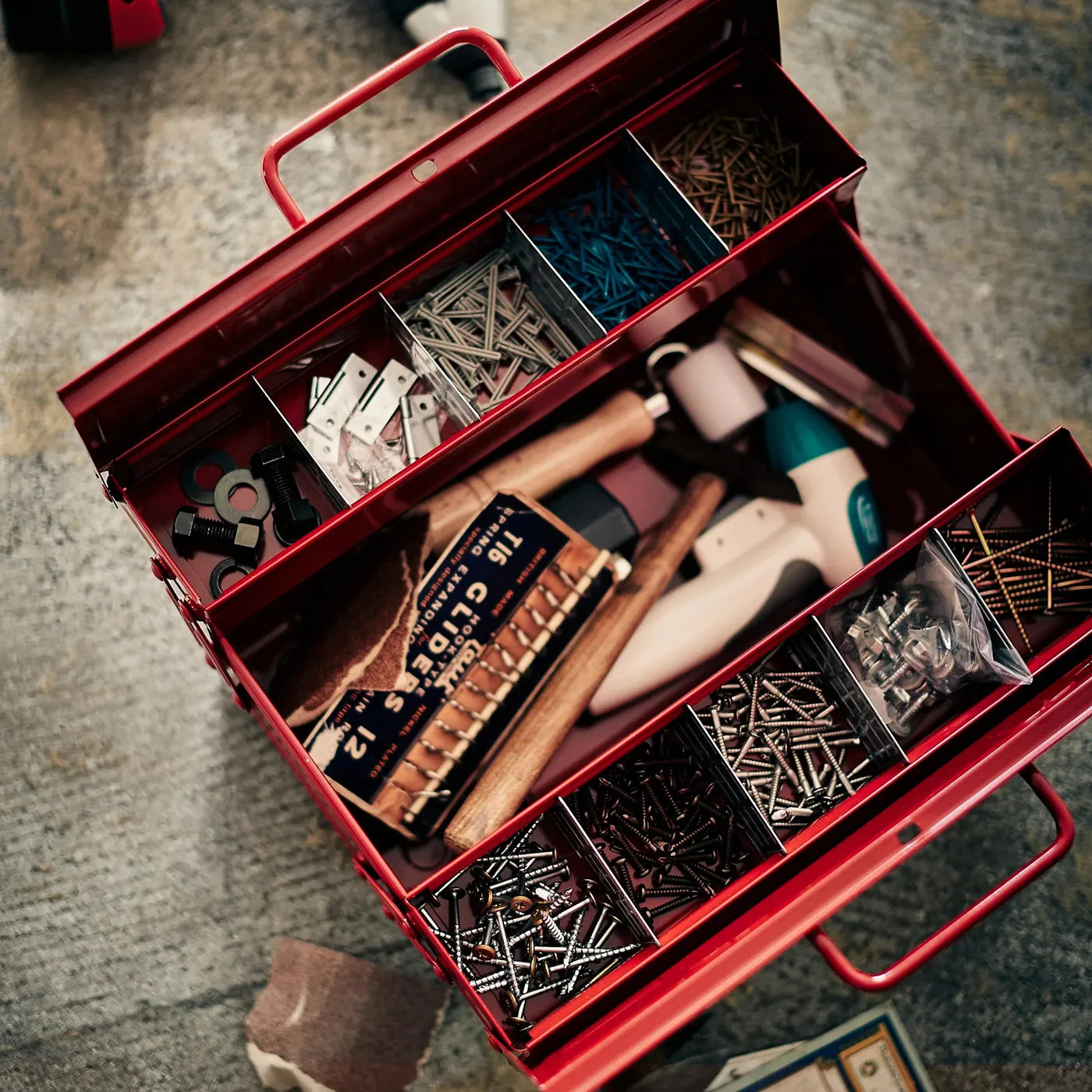 Produktbild-Tool Box ST-350 - rot