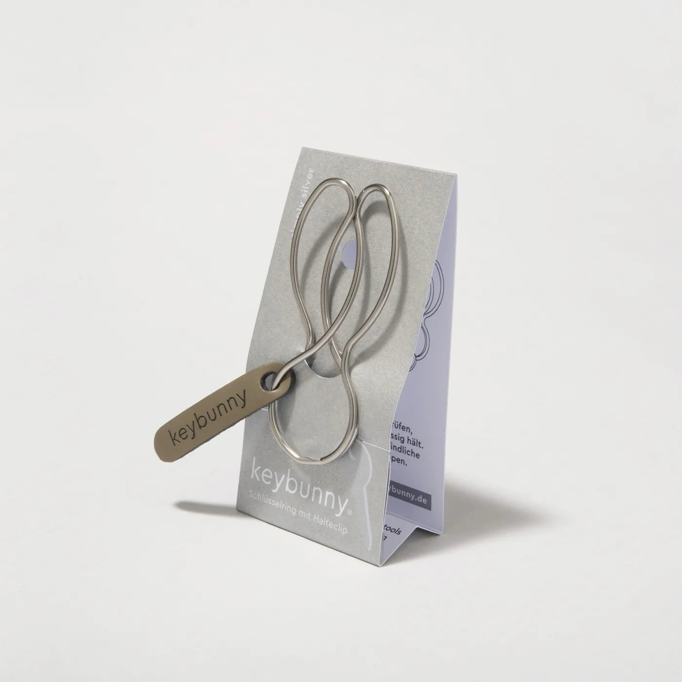 Produktbild-keybunny® - simply silver