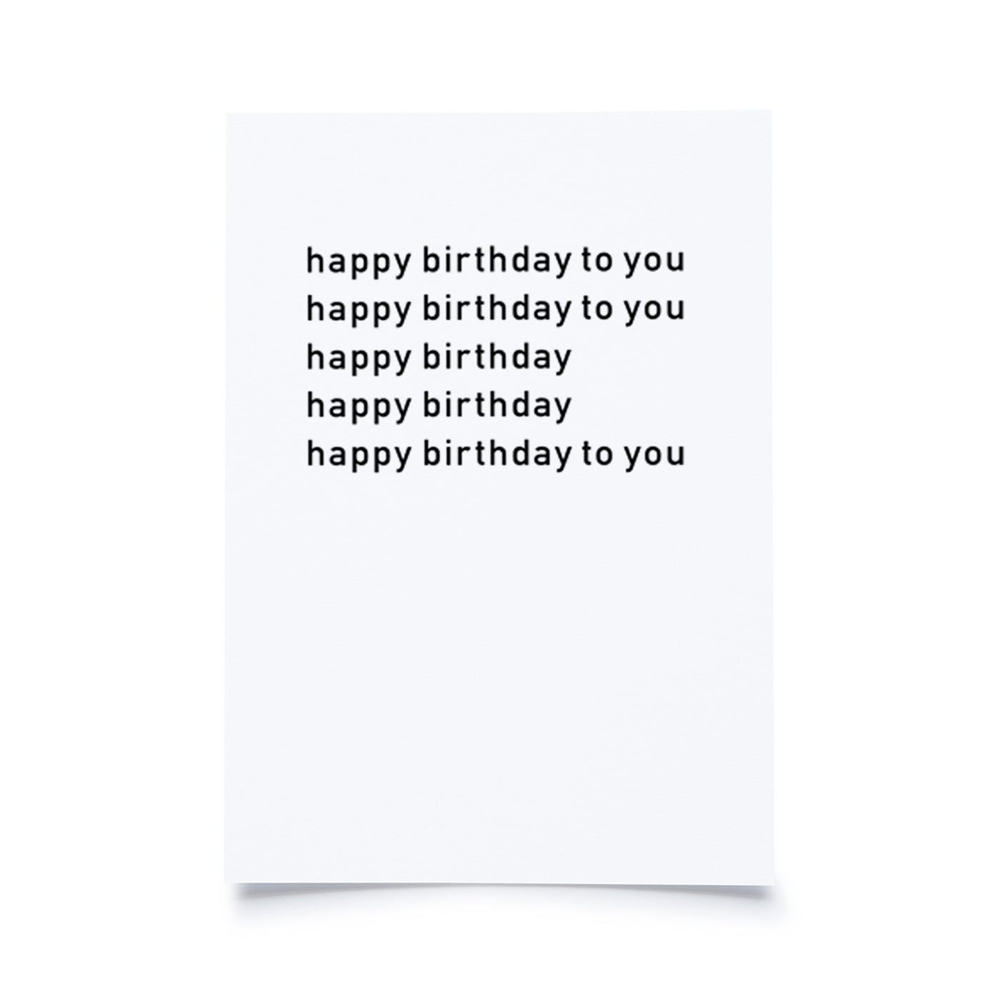 Produktbild Happy birthday song