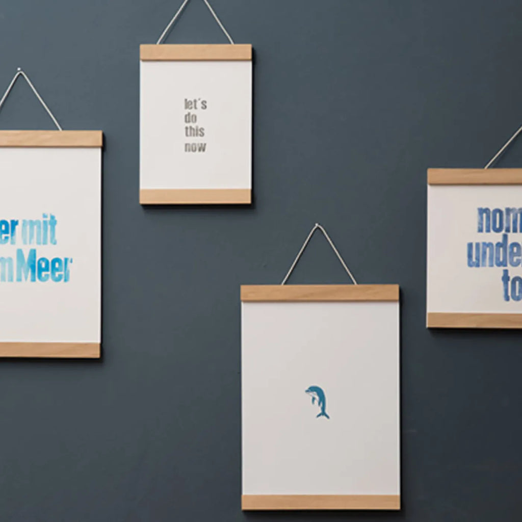 Produktbild-Posterleiste - Eiche A4