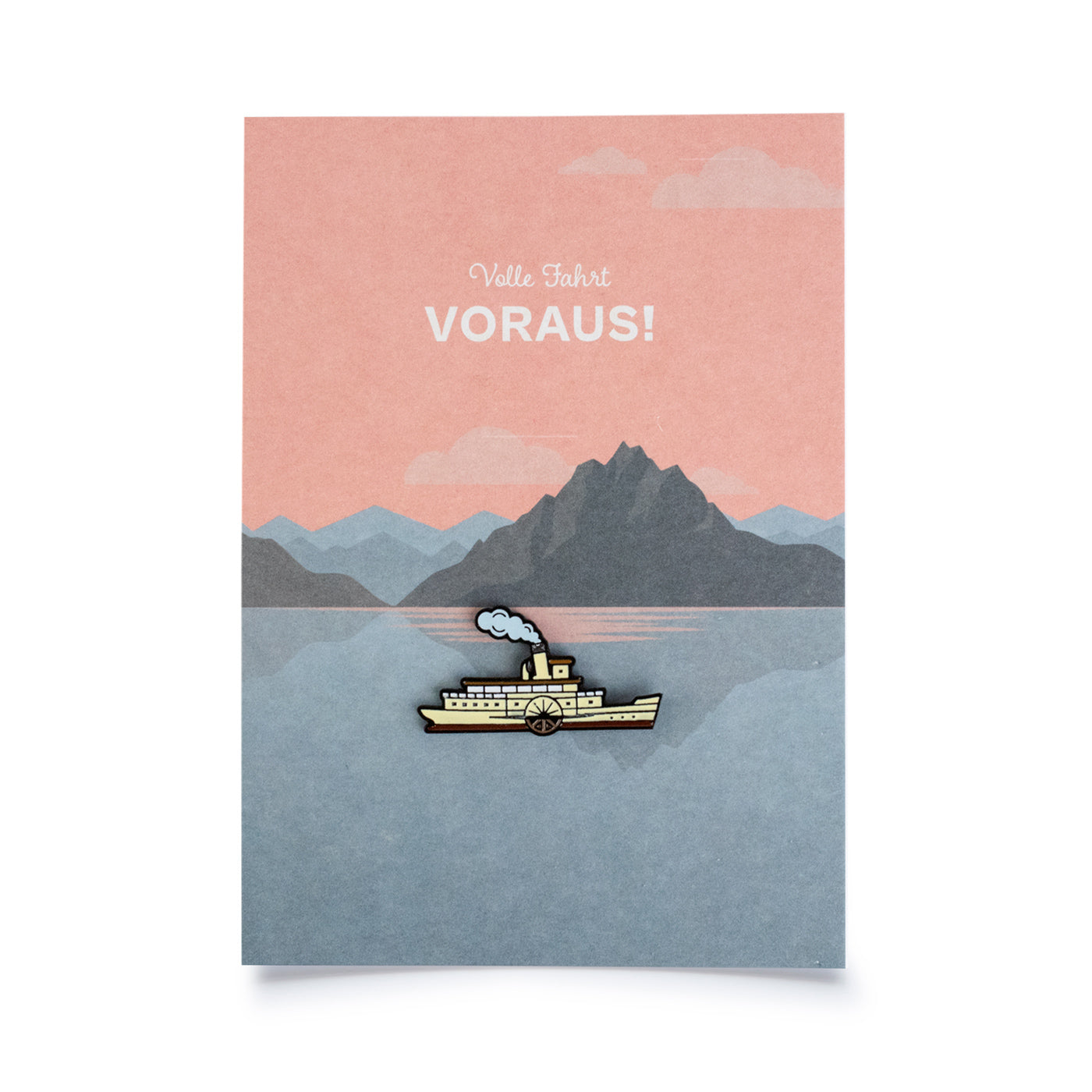 Postkarte - Pinspiration - Schiff