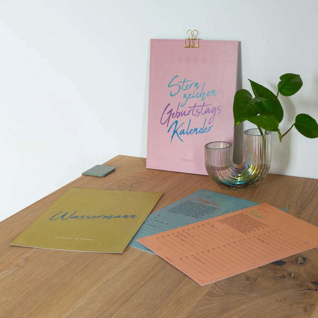 Produktbild Sternzeichen-Geburtstagskalender