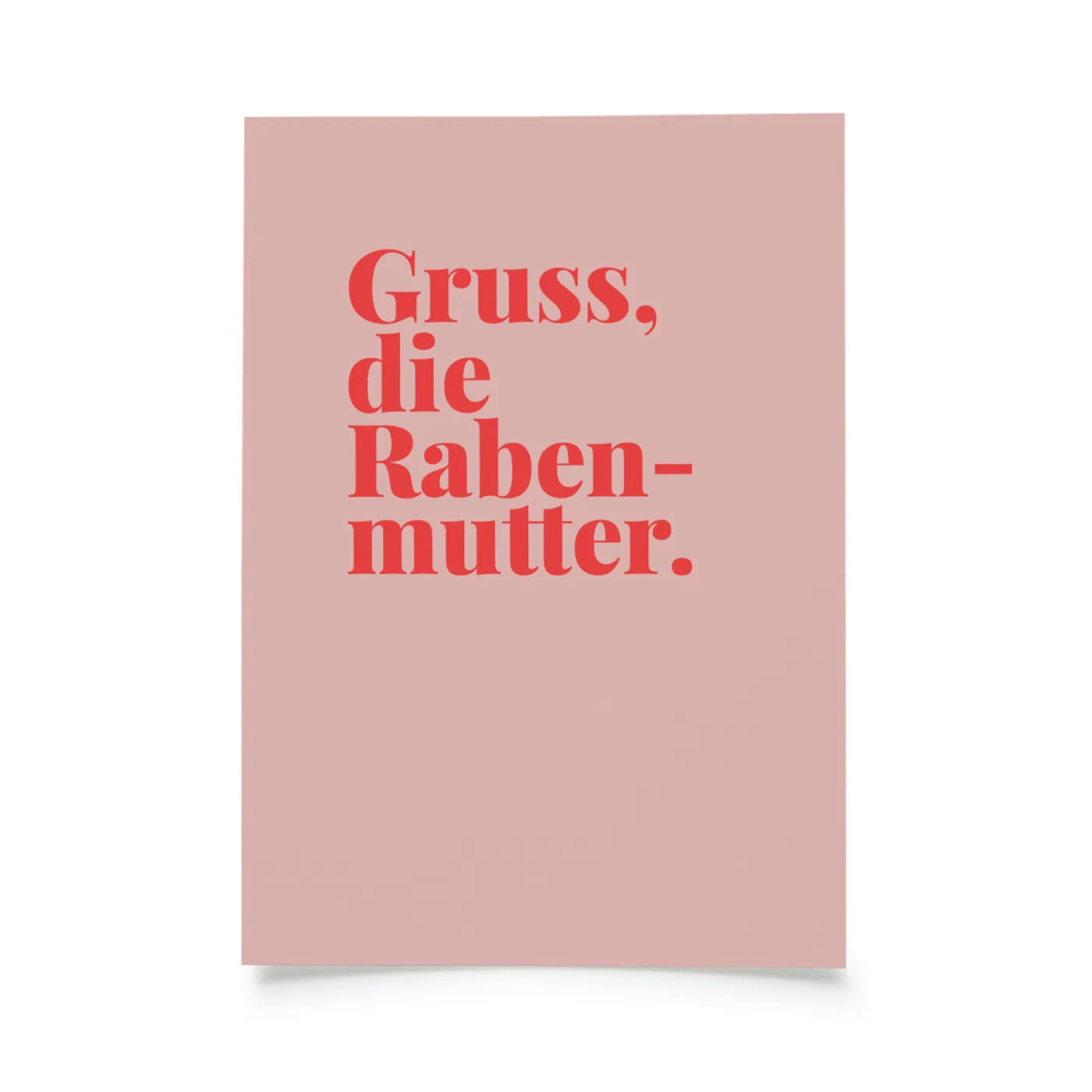 Produktbild Tadah - Gruss, die Rabenmutter.