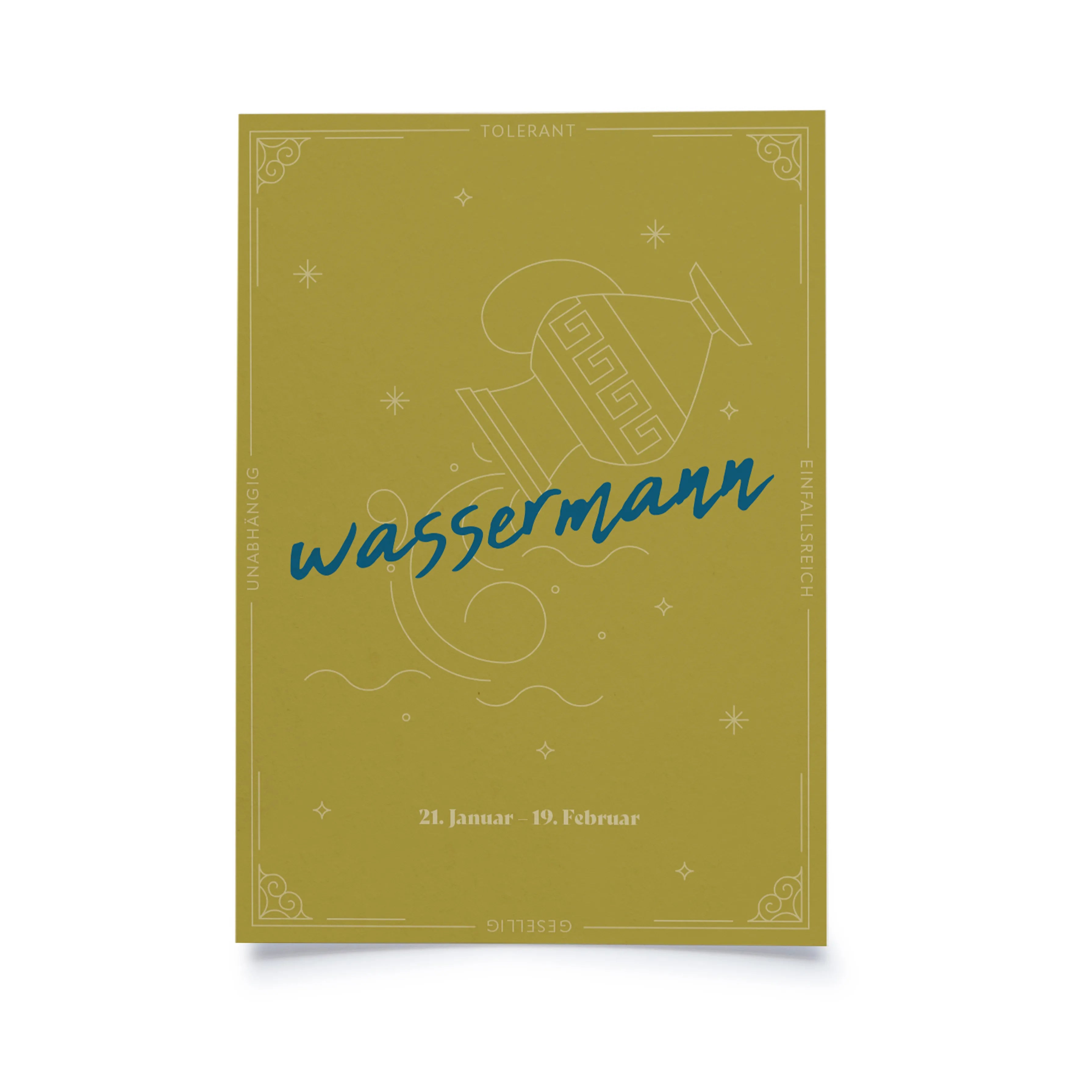 Produktbild Sternzeichen - Wassermann
