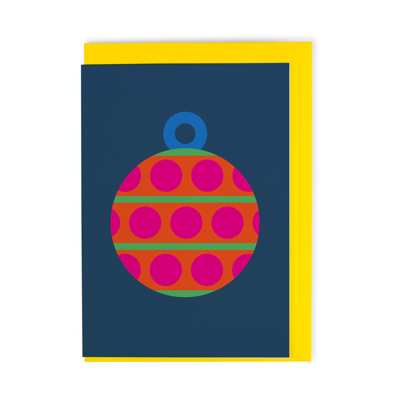 Andrea Mettler FK - Weihnachtskugel mit Punkten