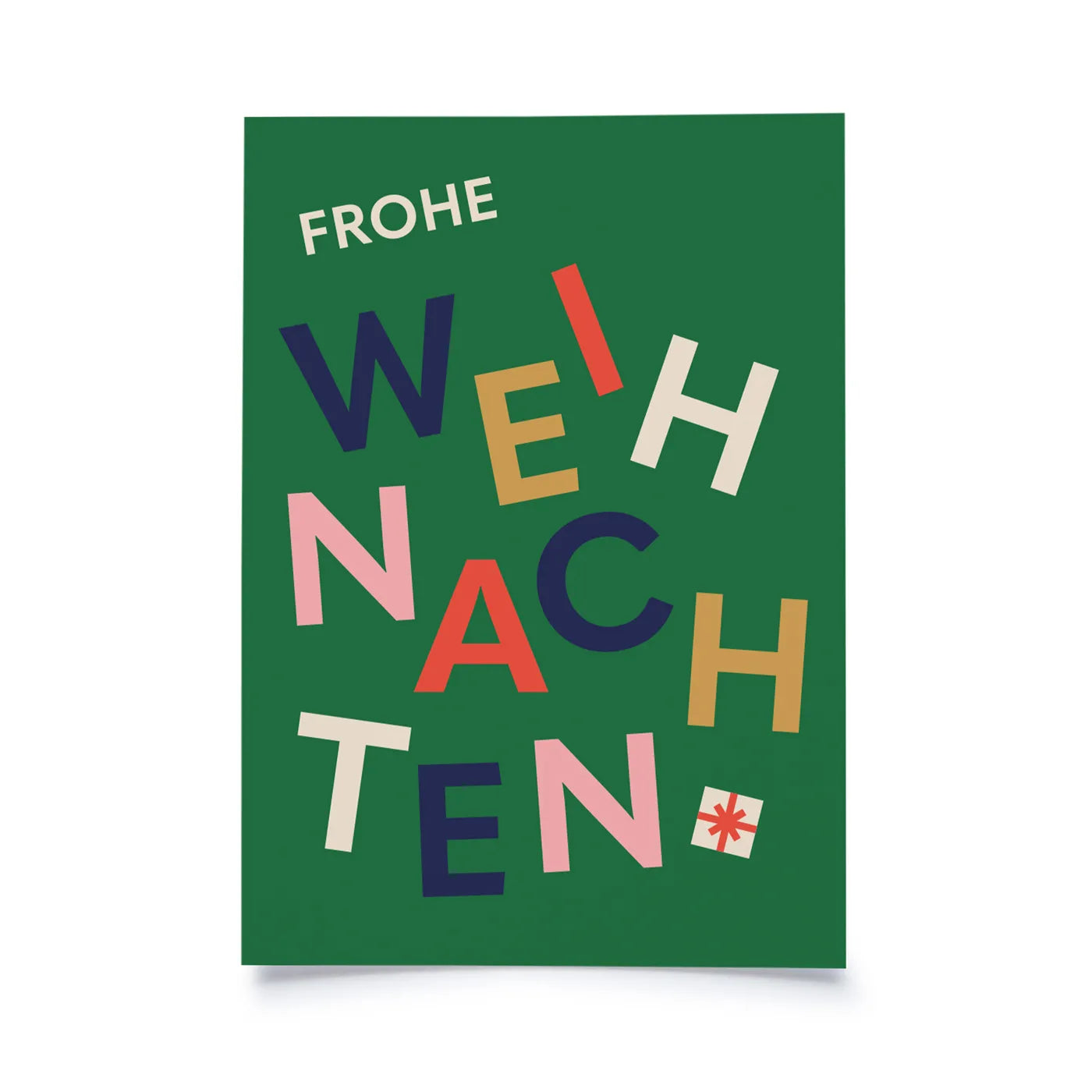 Produktbild Typographie - Frohe Weihnachten