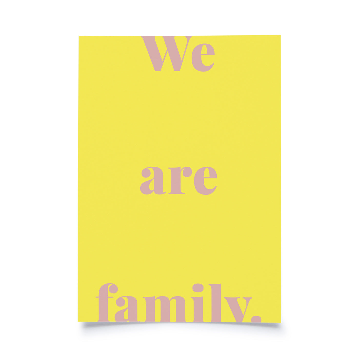 Produktbild Tadah - We are family.