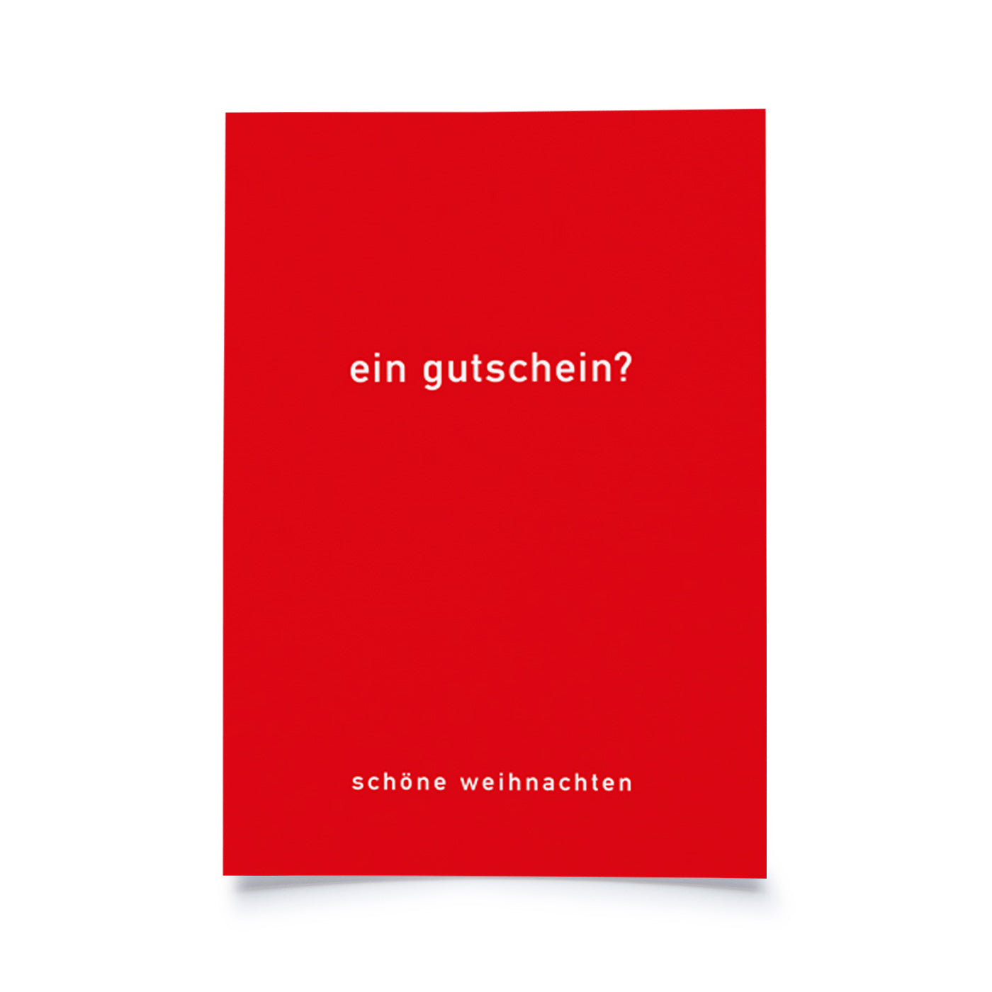 Produktbild Schöne Weihnachten - Ein Gutschein?
